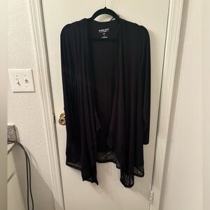 Torrid Super Soft Cardigan with Lace Trim